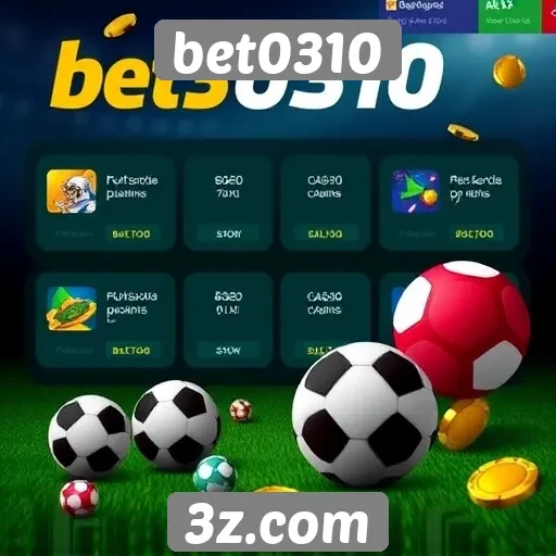 Exploração das ofertas de jogos disponíveis no bet0310